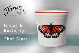 Fiesta Monarch Butterfly Shot Glass
